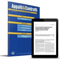 Appalti & Contratti - Rivista mensile di approfondimento sulla contrattualistica pubblica